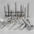 Hex bolt, ISO9001:2001 viarous specification and good price